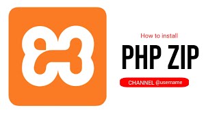 How to install php zip extension in xampp