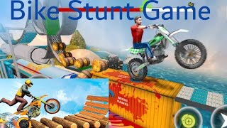 [자전거 스턴트 게임 시뮬레이터] Hero Honda  Bike Stunt || bike racing and Stunt || girl bike racing Stunt screenshot 2