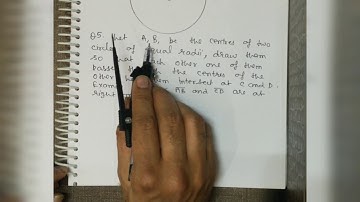 Class-6th, Maths, Chapter 14, Practical Geometry, Exercise 14.1, Q 4&5