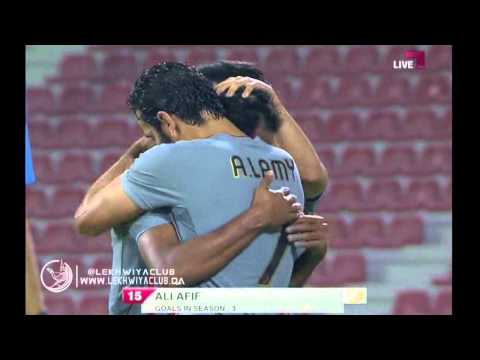 لخويا 3 1 أم صلال الهدف الأول علي عفيف