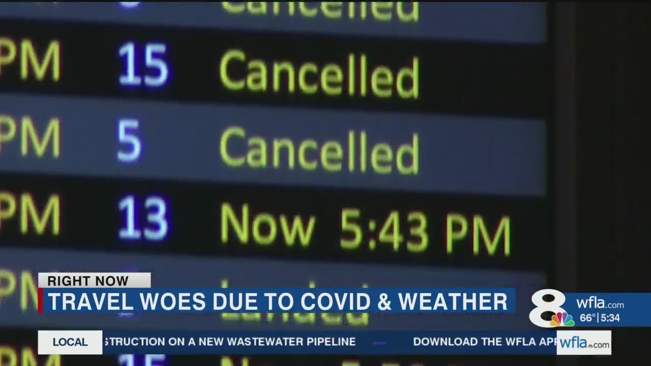 Flight cancellations, delays extend holiday travel for millions