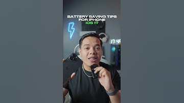 BATTERY SAVING TIPS FOR YOUR IPHONE AFTER UPDATING TO IOS 17! #TechByRon #iOS #iOS17 #BATTETYSAVING