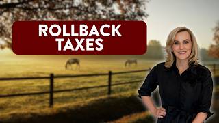 Rollback Taxes in Texas Explained | What Land Buyers NEED to Know (2025)