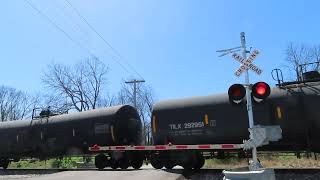 Lakecrest Dr railroad crossing in Shawnee, KS