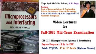 Lecture 08 CSE 327 Microprocessor Systems and Interfacing