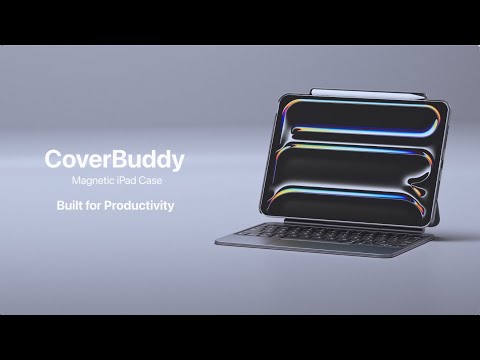 CoverBuddy Magnetic iPad Case with Graphene for 2024 iPad Pro & iPad Air | MAGEASY