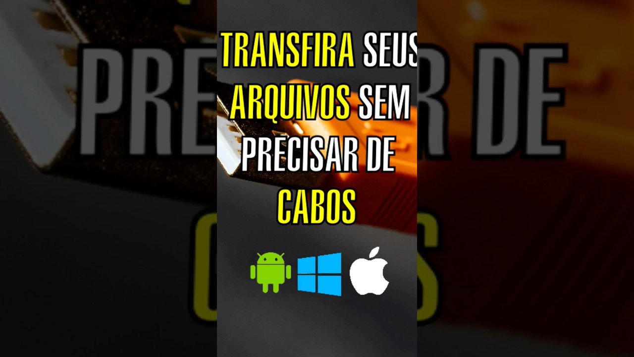 Transfira arquivos sem cabos. 