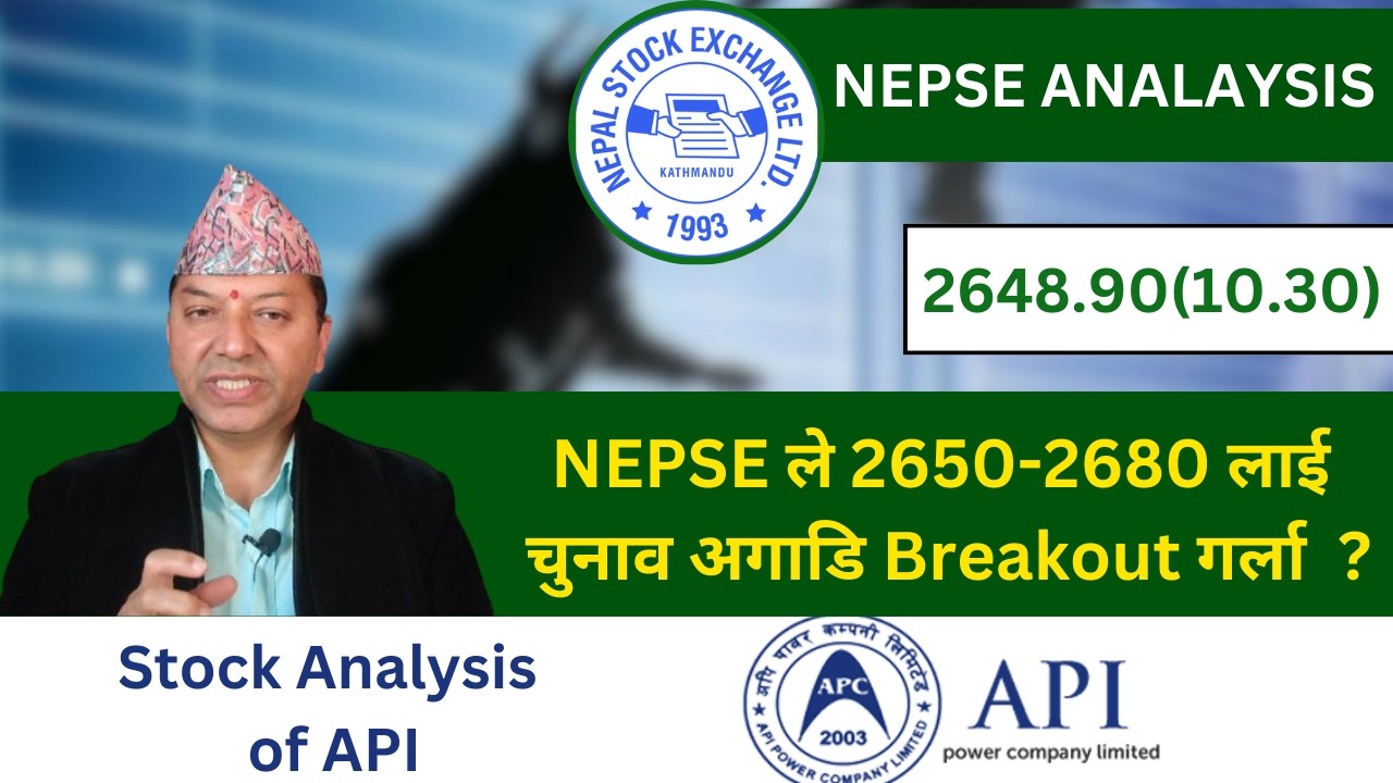 NEPSE Technical Analysis/NEPSE Daily Update/NEPSE Chart Analysis/Stock ...