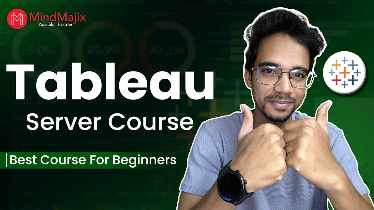 Tableau Server Course | Tableau Server Tutorial For Beginners | Tableau ...