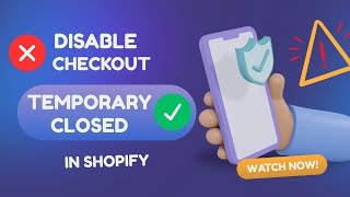 How to Block or Disable Orders Temporarily In Shopify | Cart Lock | KlinKode
