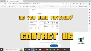 How to Create a PayStub - Paystub Template