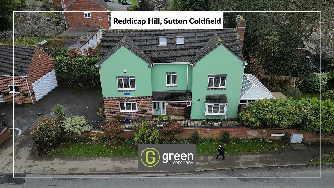 Reddicap Hill, Sutton Coldfield, B75 7BH. Property for sale. Estate Agent. Virtual Tour. Drone