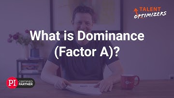 Predictive Index Dominance (Factor A) Explained Simply