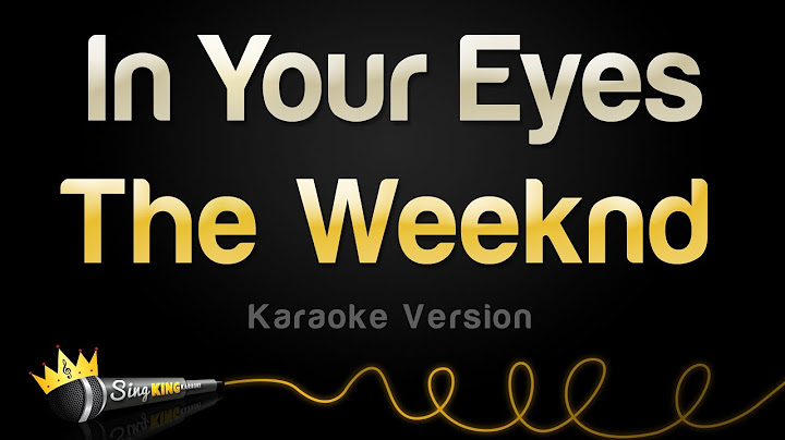 In Your Eyes Karaoke version - Karaoke performance video thumbnail
