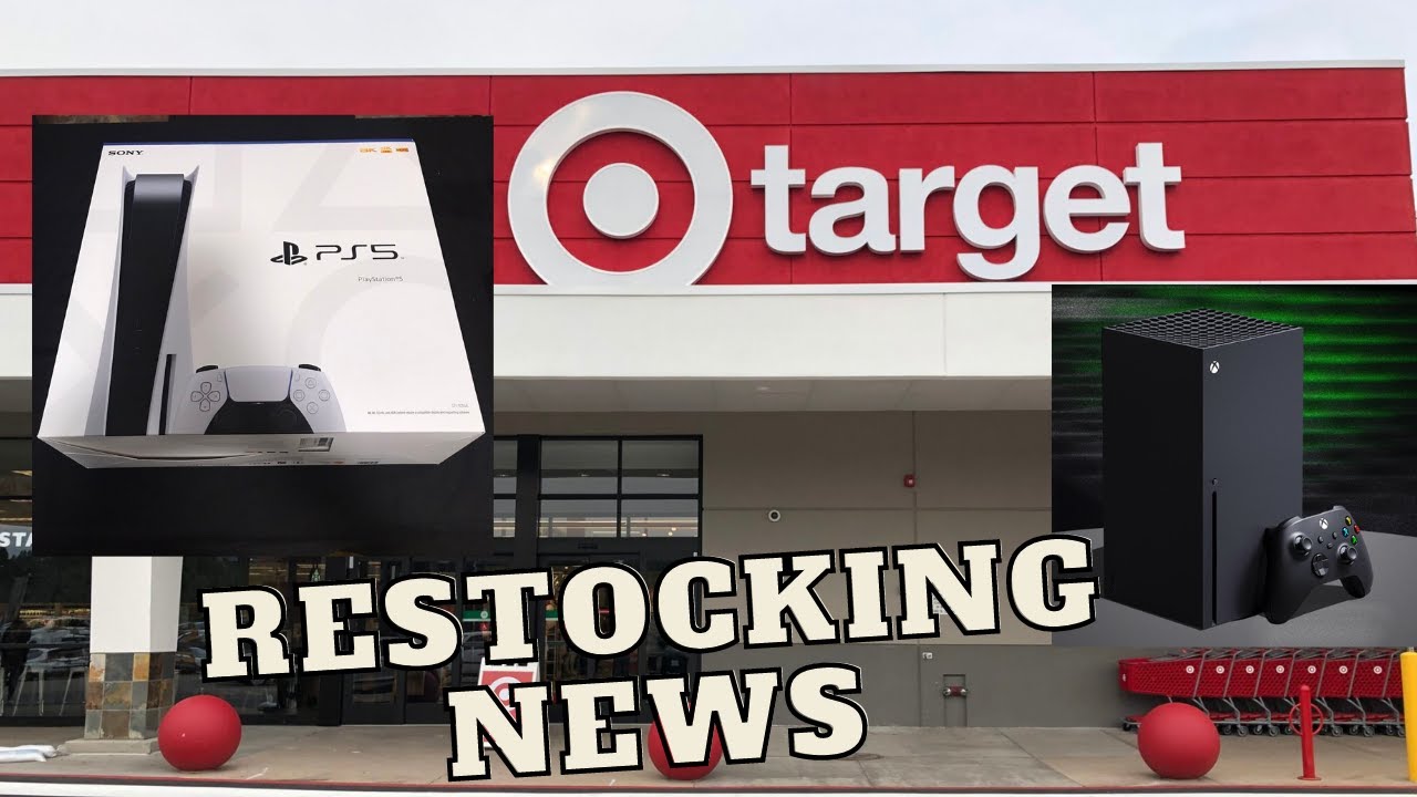 ALL THE UPDATED TARGET PS5 / PLAYSTATION 5 RESTOCKING NEWS - SOME STOCK STILL IN STORES? XBOX X S