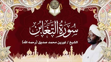 64 سورة التغابن | نورين محمد صديق | Surah At-Taghabun | Nourin Mohamed Siddig