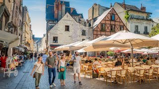 Walking in Tours, France | July 2023 | Tours 4k France