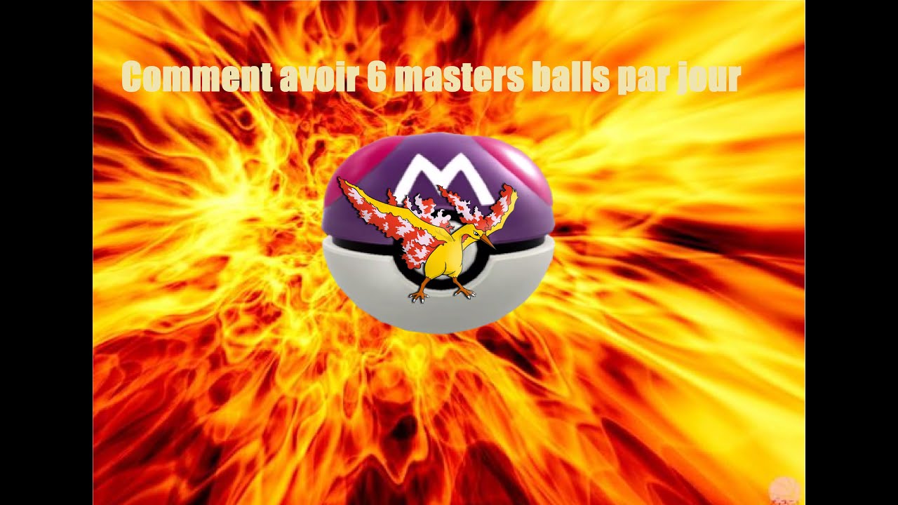 [TUTO]Comment avoir 6 masters balls par jour (sans tricher) - YouTube