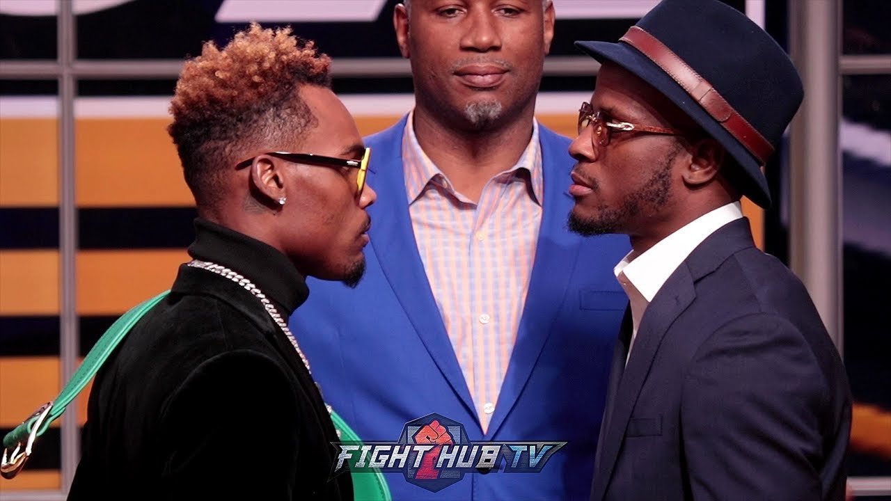 charlo vs harrison highlights JERMELL CHARLO & TONY HARRISON SHARE INTENSE FACE OFF IN LOS ANGELES