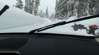 Bear Valley CA Checking out the snow 2023