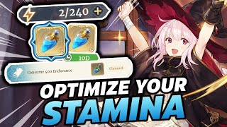 Stamina Capped? Early to Mid Game Stamina Optmization Guide! [Sword of Convallaria]