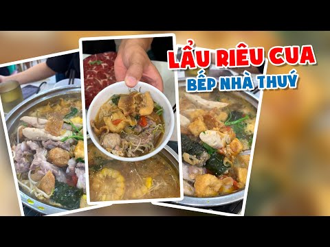 Video Lẩu Riêu Cua Hấp Dẫn Khó Cưỡng | Lew Lew Đói Khum? - youtube