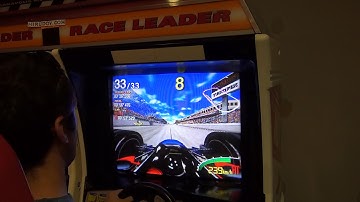 Indy 500 for Arcade Sega Model 2 gameplay on Indy 500 track in 3D 4K UHD