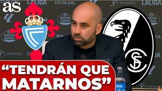 La ARENGA de CLAUDIO GIRÁLDEZ al CELTISMO para SOÑAR CON LA REMONTADA en EUROPA LEAGUE