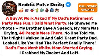 I Found Out About Dad’s Retirement Party From A Guy At Work — My Family Never Invited Me