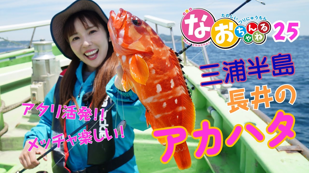 【アタリ活発！楽しいアカハタ釣り】～第25回なおちゃんねる～