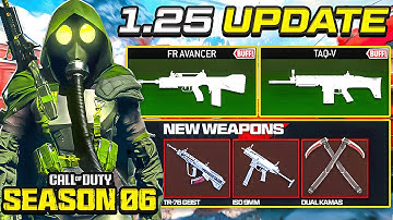 NEW MW2 1.25 Update CHANGES EVERYTHING in SEASON 6! 🤯 (NEW WEAPON BUFFS + NERFS) - Modern Warfare 2