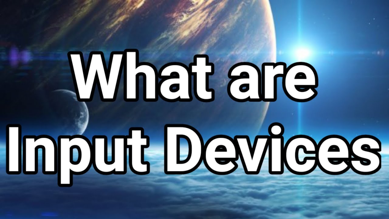What are Input Devices. Urdu/ English YouTube