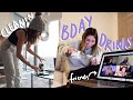 CLEAN & chat (get to know me!!) + bday celebrations with friends!