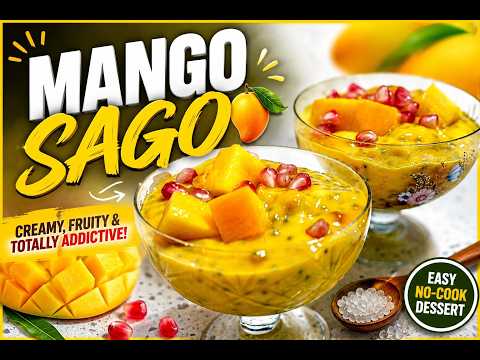 How to Make Mago Sago Dessert I Quick & Easy to make I Refreshing Summer Recipe