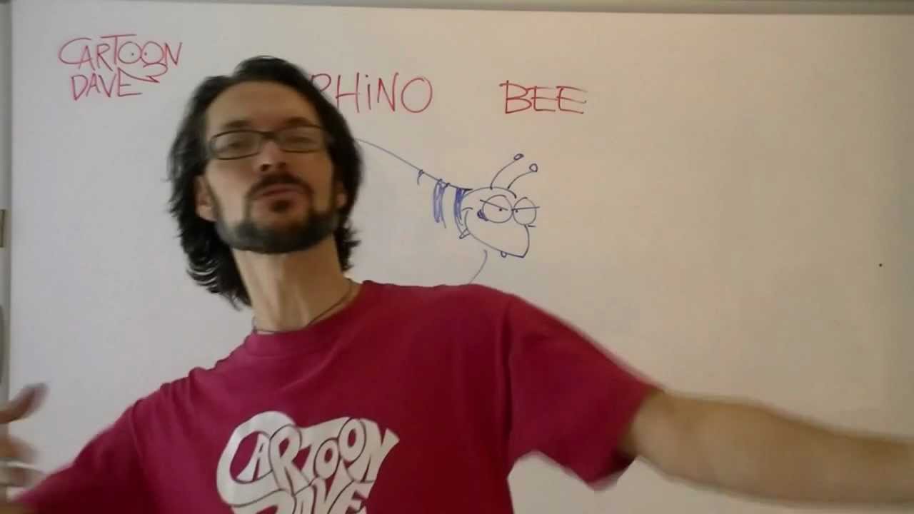 003 RHINOBEE MIXED UP ANIMALS Cartoon Dave Lesson YouTube