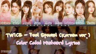 Spectral kpop misheard lyrics | twice (횸와이욤) - feel special
english (parody)no offense to twice, once, or the korean language.
song: specia...