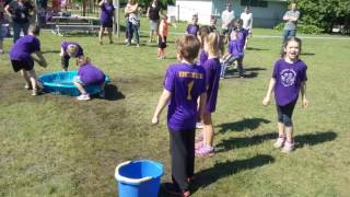 Sophia field day: sponge race
