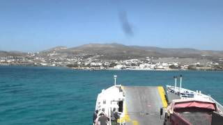 Ferry Trip From Antiparos To Paros