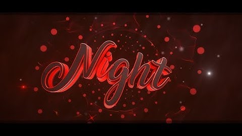 [#154]3D INTRO PARA [|Night|] PNG