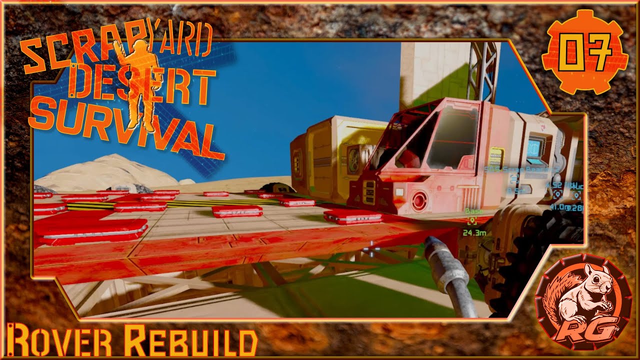 Scrapyard Desert Survival - 07 - Rover Rebuild - Space Engineers - YouTube