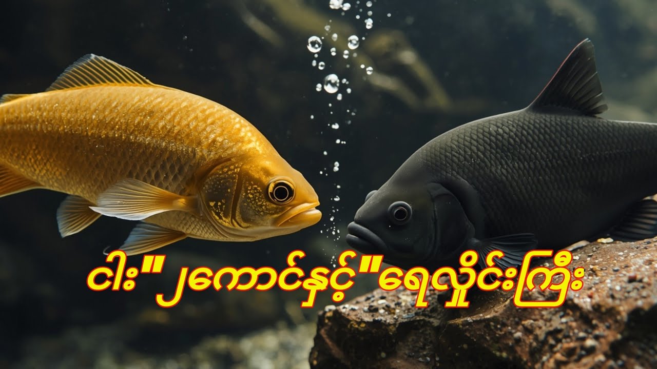 ငါးနှစ်ကောင်နှင့် ရေလှိုင်းကြီး #ငါးနှစ်ကောင်နှင့်ရေလှိုင်း