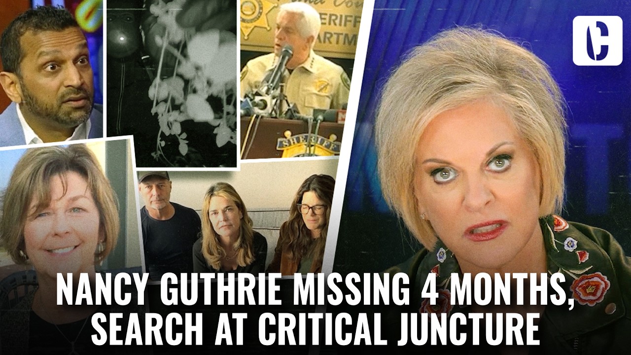 NANCY GUTHRIE MISSING 4 MONTHS, SEARCH AT CRITICAL JUNCTURE