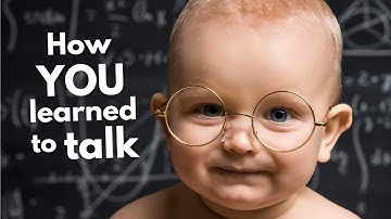 The incredible way babies learn to talk