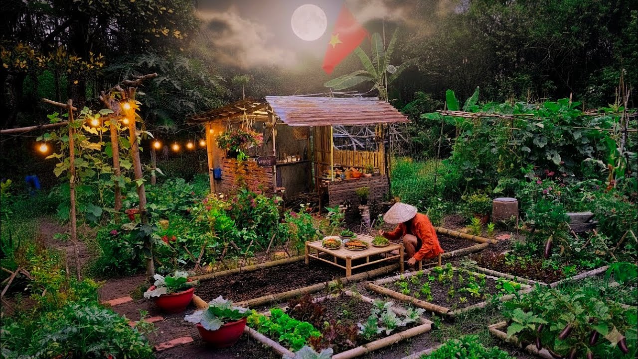 When the Garden Lights Come On, This Dinner Becomes a Memory