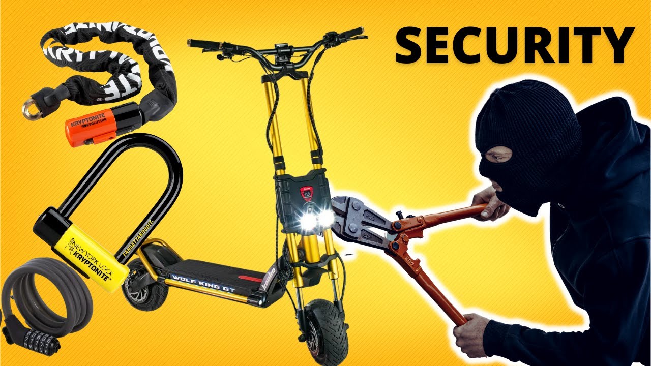 How to Lock Up your Electric Scooter 