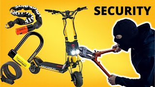 How to Lock Up your Electric Scooter