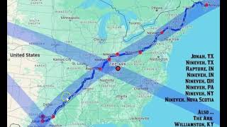 Eyes to The Skies! April 8th Solar Eclipse Path Forms Second Leg of Occult X, Biblical Connections