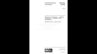 ISO IEC 23894 2023 Overview
