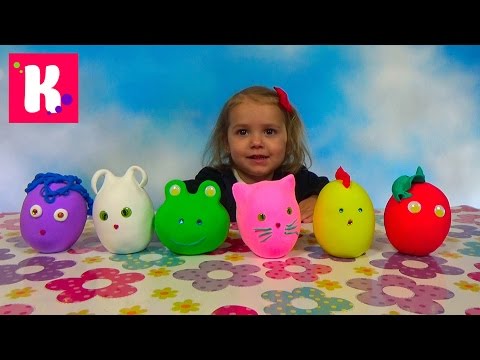 Катя и Заводные Животные сюрпризы