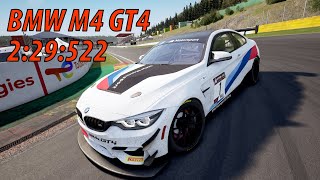 BMW M4 GT4 - Spa 2:29:522 - Assetto Corsa Competizione 1.9.4